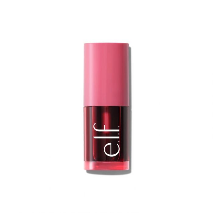 Elf - Sheer For It Blush Lip + Cheek Tint  - Left on Red