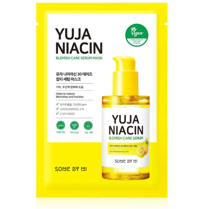 Some By Mi -Yuja Niacin 30 Days Blemish Care Serum Mask