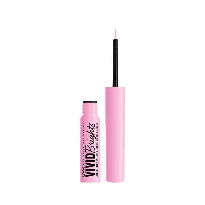 Nyx - Vivid Brights Liquid Eyeliner - Sneaky Pink