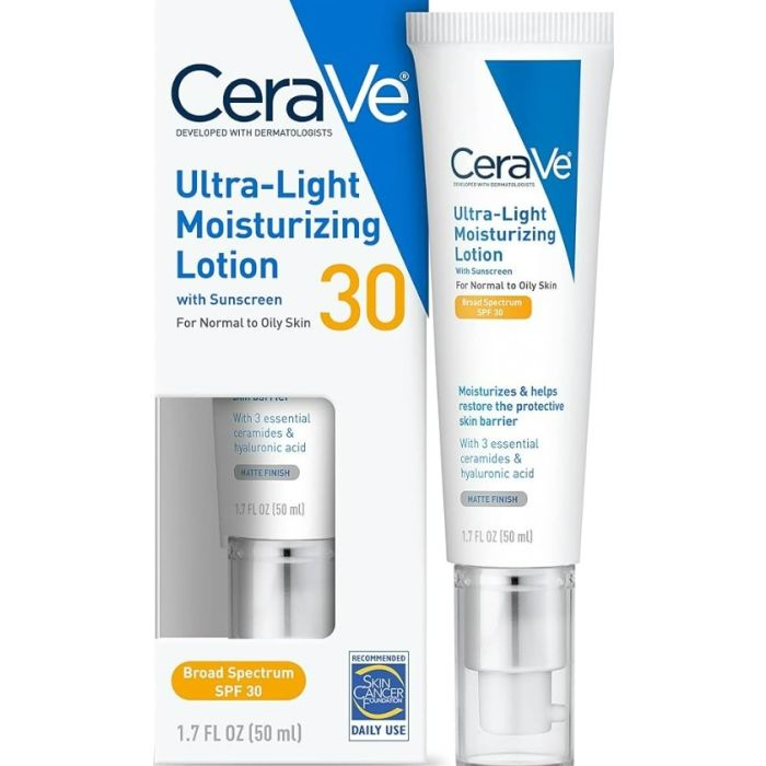 Cerave ultra light moisturizing lotion spf30