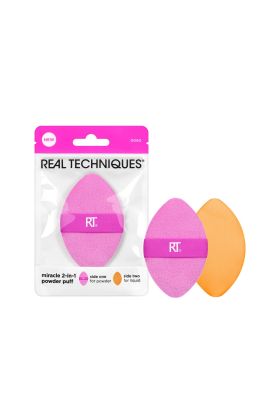 Real Techniques - Miracle 2-In-1 Powder Puff Duo