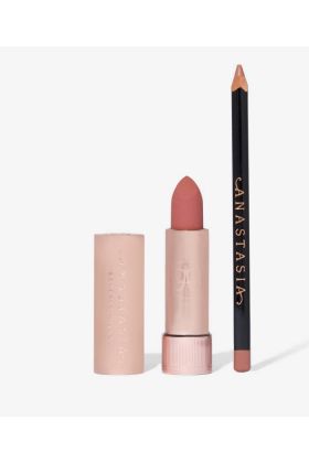 Anastasia - Velvet-Matte Lip Duo - Muted Mauve Hush Rose 