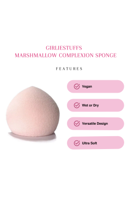 Girliestuffs - Marshmallow Complexion Sponge – pack of 4 
