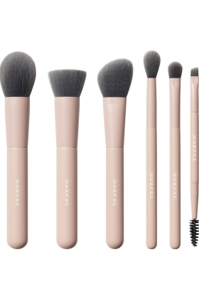 Morphe Shaping Essentials Bamboo and Charcoal Infused Travel Brush Set