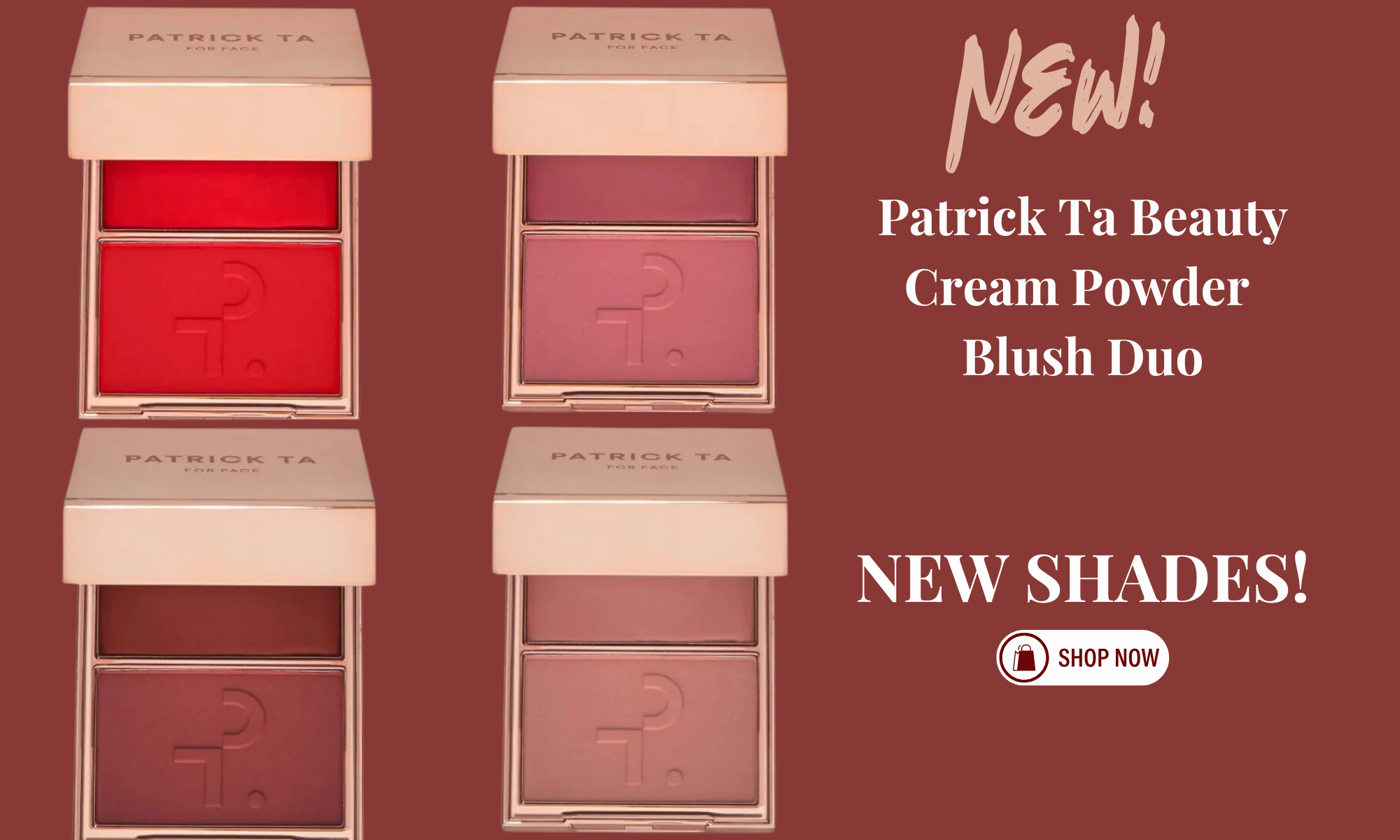 PATRICK TA BLUSHES
