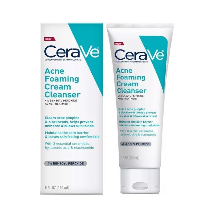 CeraVe - Acne Foaming Cream Cleanser - (5fl oz)