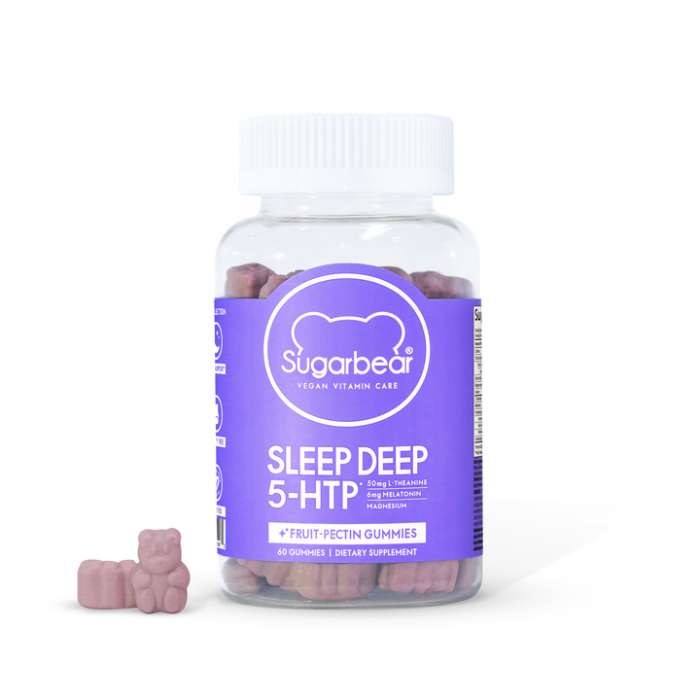 Sugarbear - Sleep Deep 5‑ HTP Vitamin Gummies - 1 Month