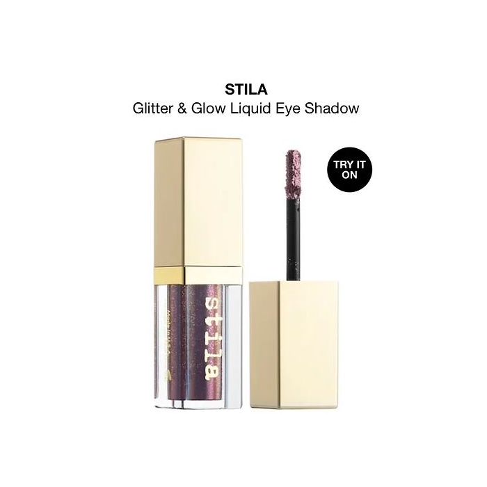 STILA Glitter & Glow Liquid Eye Shadow-Plum On