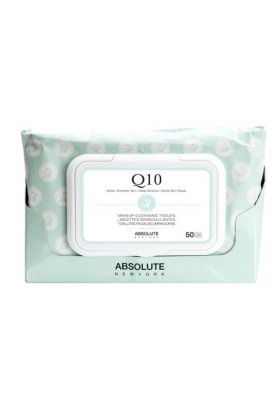 ABSOLUTE Makeup Cleansing Tissue -Q10(50)