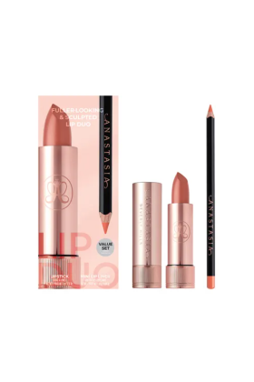 Anastasia Beverly Hills - Lip Duo Kit - Peach Bud Satin Lipstick + Sun Baked Lip Liner