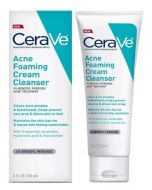 CeraVe - Acne Foaming Cream Cleanser - (5fl oz) without box