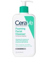 CeraVe Foaming Facial Cleanser FOR NORMAL TO OILY SKIN 12 fl oz